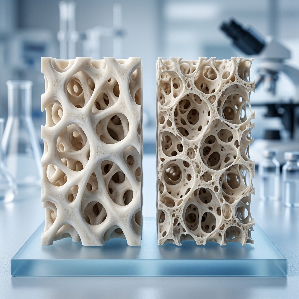 Bone Health Concept - Osteoporosis