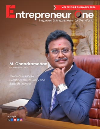 Entrepreneur One: Cover Story - Leading Nutraceutical R&D Company